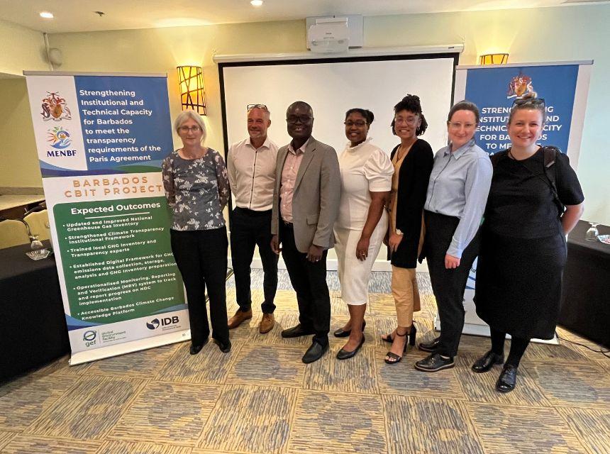 photo of the team at the workshop